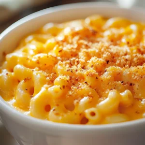 Creamy stovetop macaroni and cheese is a quintessential American dish that brings comfort to the dinner table. This dish is synonymous with cozy family gatherings and is a go-to for busy weeknights when a quick yet satisfying meal is needed. With its gooey textures and rich flavors, this recipe transforms simple ingredients into an indulgent main course that pleases both kids and adults alike.