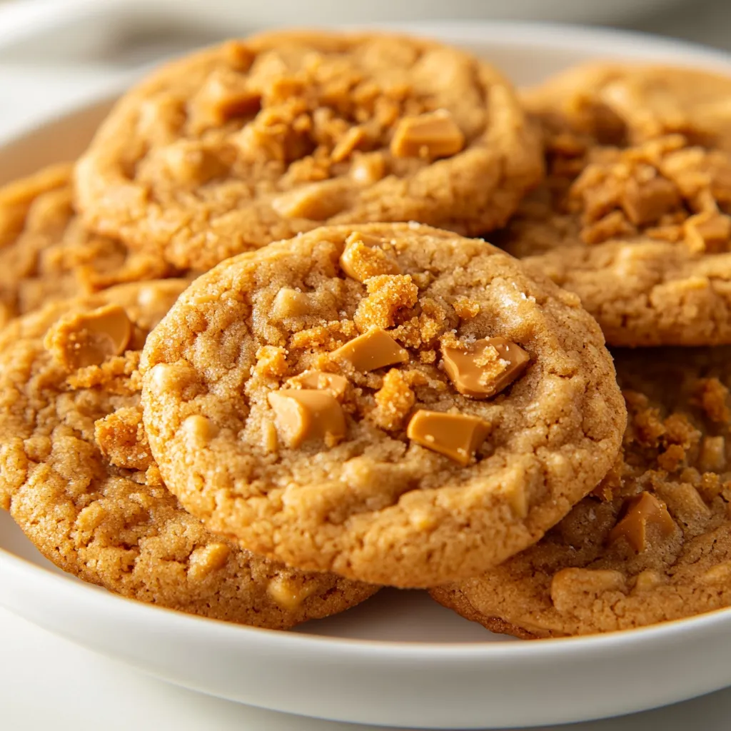 Delve into the delightful world of baking with Peanut Butter Butterfinger Delight Cookies, a sinfully sweet treat that perfectly combines the rich flavors of creamy peanut butter and crunchy Butterfinger candy. These cookies are not only quick and easy to make but also an indulgent dessert that will satisfy your sweet tooth. Perfect for any occasion, they deliver a satisfying crunch alongside a soft, chewy texture that is irresistible. Whether you’re hosting a gathering, celebrating a special occasion, or simply craving something sweet, these cookies are sure to become a favorite.