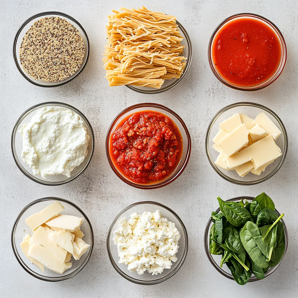 Savory Chicken Lasagna Delight is an Italian classic that elegantly merges wholesome ingredients with delightful flavors, elevating comfort food to new heights. As the name suggests, this dish is marked by layers of tender, juicy chicken, creamy ricotta, and vibrant spinach, all embraced by our favorite marinara sauce. It's unarguably a dish that promises to make your taste buds dance while catering to your nutritional desires.