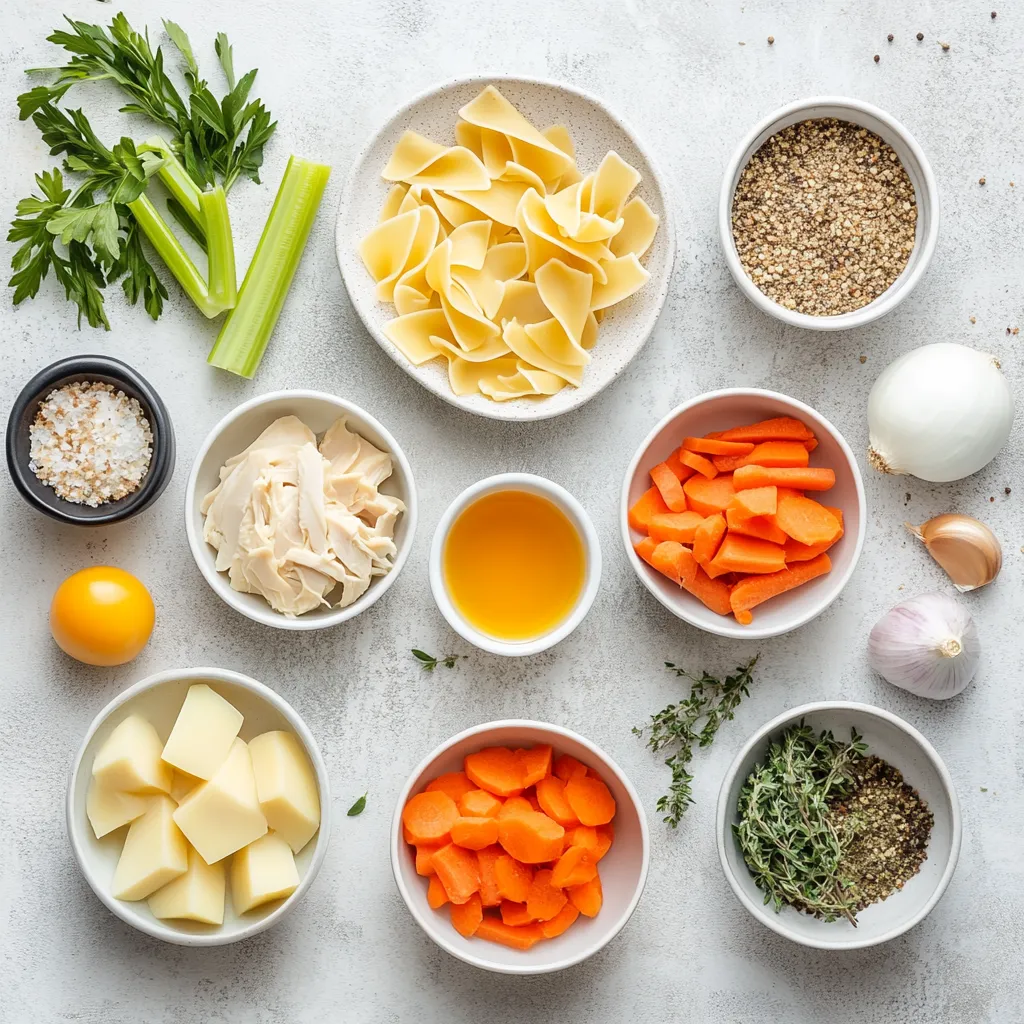As the seasons change and the air becomes crisper, there's nothing more comforting than a warm bowl of soup. Especially one you can prepare with minimal effort! Hearty Slow Cooker Chicken Noodle Soup is an easy, satisfying dish that fills your home with inviting aromas as it slowly cooks to perfection. Perfect for family gatherings on chilly nights or cozy Saturdays spent curled up with a book, this soup delivers both warmth and nutrition.
