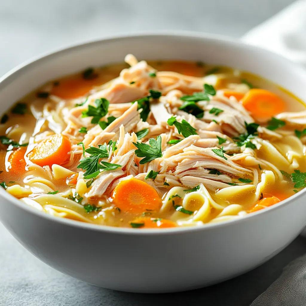 Exploring the comfort of homemade chicken noodle soup is a delightful culinary journey that evokes memories of warmth and family gatherings. This traditional American dish is not only hearty and satisfying but also filled with wholesome ingredients that nourish both body and soul. Chicken noodle soup serves as a perfect remedy during cold weather or when someone is feeling under the weather, offering a comforting embrace in every spoonful.