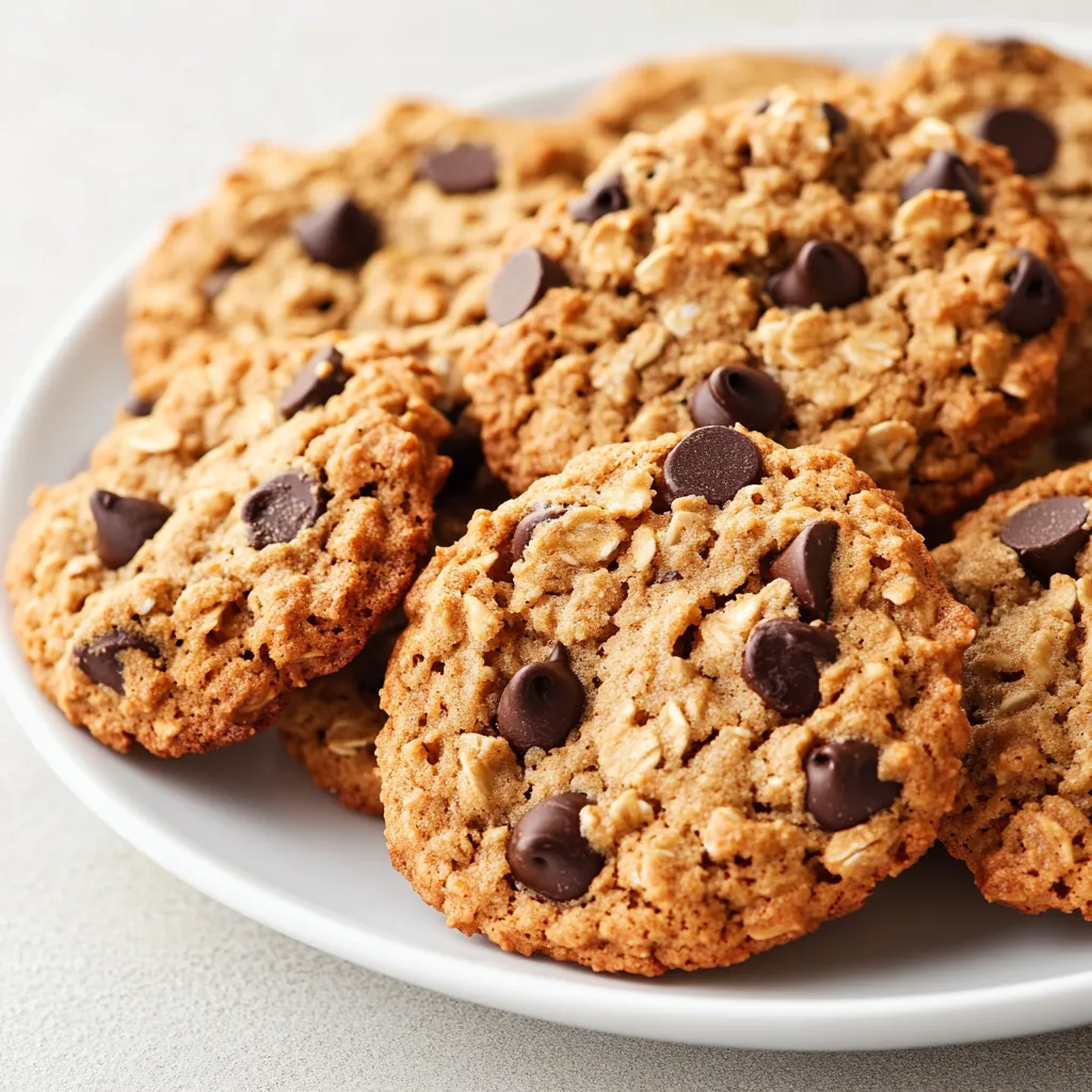 The delightful combination of flavors and textures in crispy oatmeal chocolate chip cookies makes them a beloved treat. With the ideal balance of sweetness from the chocolate chips and a chewy bite from the oats, these cookies are perfect for any occasion. Whether you are preparing a snack for your family or planning a gathering with friends, these cookies are sure to impress and satisfy everyone's sweet tooth.