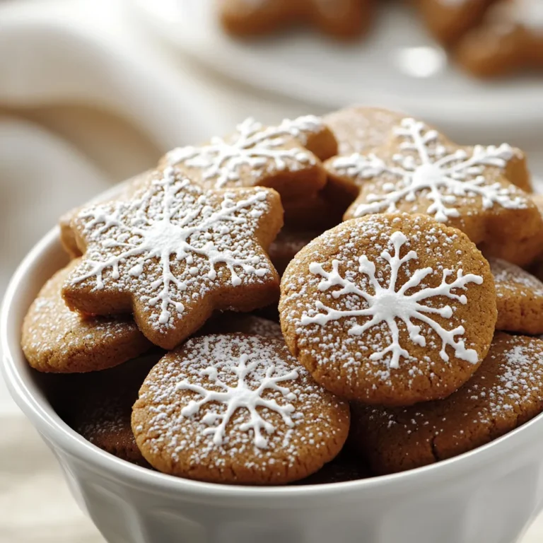 Gingerbread cookies are a quintessential treat, especially during festive seasons. Their warm spices and delightful texture make them a favorite across American households, filling homes with a comforting aroma that evokes the festive spirit. Whether enjoyed as a holiday treat, a charming gift, or simply a delightful snack on a chilly afternoon, these cookies bring joy to any gathering.
