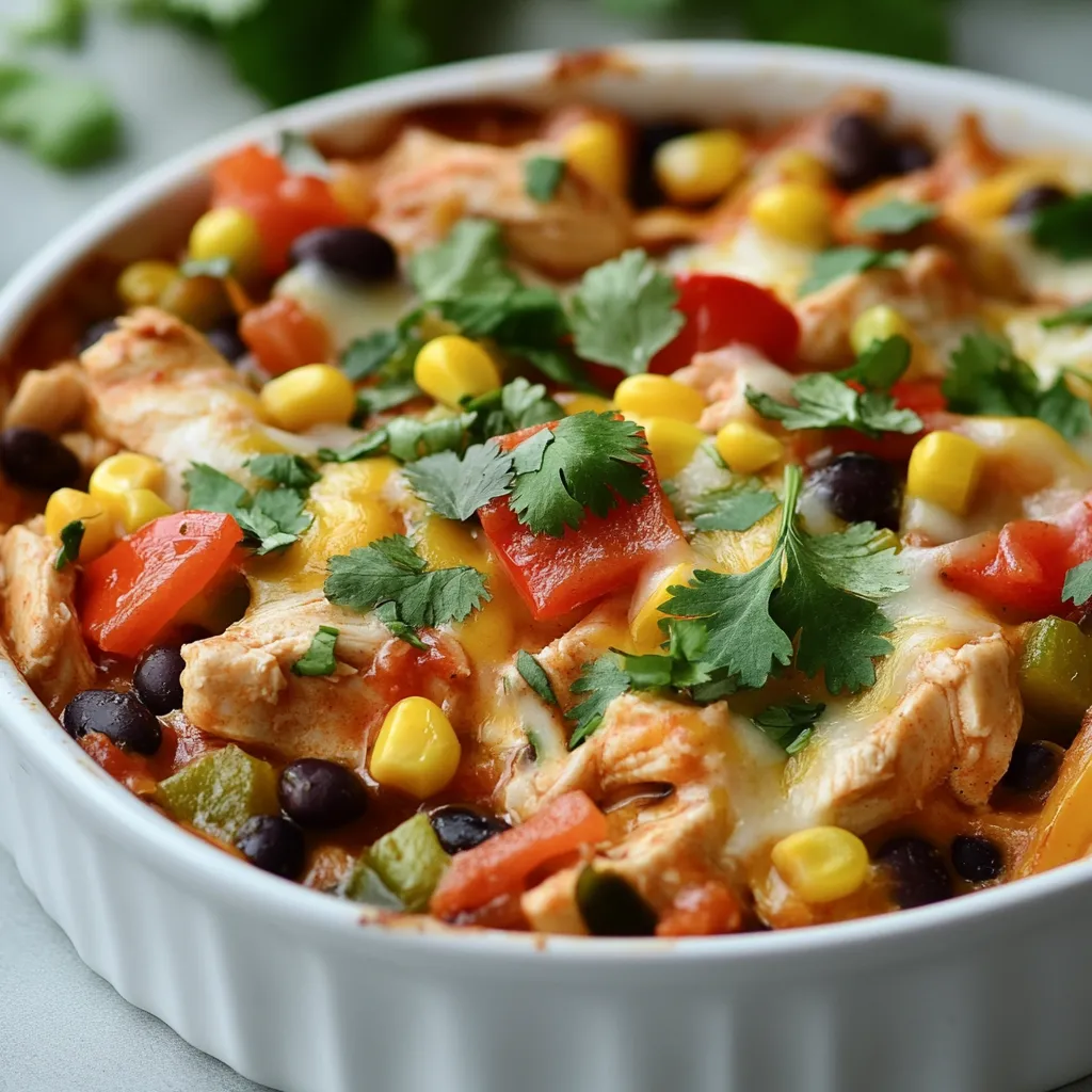 In the realm of comforting and flavorful dishes, the Fajita Chicken Casserole stands out as a vibrant and hearty option. This Mexican-inspired casserole brings together tender chicken, sweet bell peppers, and zesty salsa, creating an explosion of tastes in every bite. Its colorful presentation and mouth-watering aroma make it perfect for family gatherings, potlucks, or casual dinners with friends.