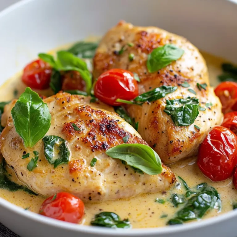 The allure of Italian cuisine captivates food lovers around the globe, with its rich flavors and comforting textures. One dish that stands out is the Creamy Tuscan Chicken, a delectable recipe that encapsulates the essence of Italian dining. Featuring boneless chicken breasts enveloped in a creamy, savory sauce with vibrant cherry tomatoes and fresh spinach, this dish is truly a masterpiece that embodies comfort and indulgence.