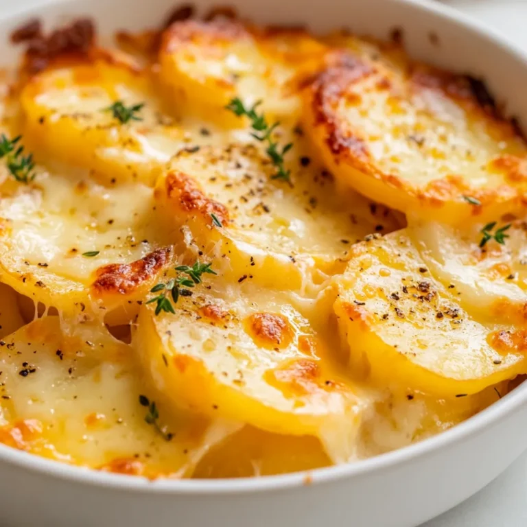 Scalloped potatoes are a beloved classic that embodies the essence of comfort food. When enhanced with the sharpness of cheddar cheese and the nutty flavors of Parmesan, combined with aromatic garlic and fresh thyme, these Savory Cheesy Garlic Scalloped Potatoes become a dish that’s not just a side but a centerpiece of any meal. Whether you're hosting a holiday feast, having a family gathering, or simply enjoying a cozy night in, this recipe delivers warmth and satisfaction with each creamy, cheesy bite.