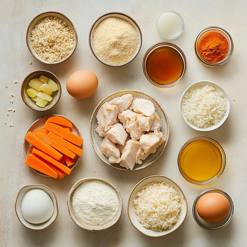 Explore the rich and enticing flavors of Japanese cuisine with this Crispy Japanese Chicken Katsu Curry Delight. This mouthwatering dish brings a harmonious blend of textures and tastes, combining the crispy crunch of breaded chicken with the warming richness of a savory curry sauce. Ideal for a cozy family dinner, this recipe is not only easy to prepare but also delivers restaurant-quality flavors right in your kitchen.