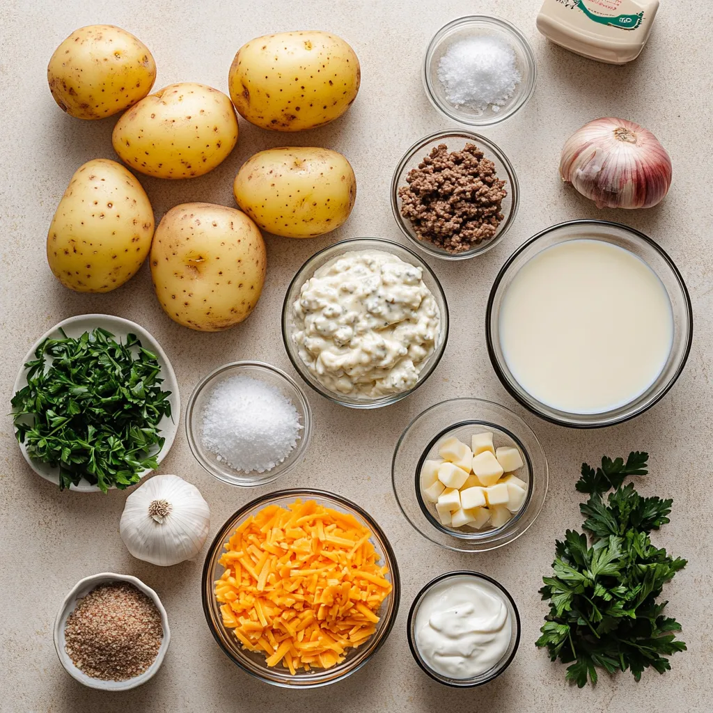 Savory Hamburger and Potato Bake is a delightful convergence of flavors that embodies the essence of comfort food. This hearty dish brings together the robust taste of ground beef and the creamy texture of potatoes, resulting in a tantalizing meal that warms not just the body but the soul. Ideal for chilly evenings or family gatherings, this casserole serves generous portions that appeal to both kids and adults alike. Its simple assembly ensures that you spend more time enjoying the company of loved ones rather than slaving away in the kitchen.