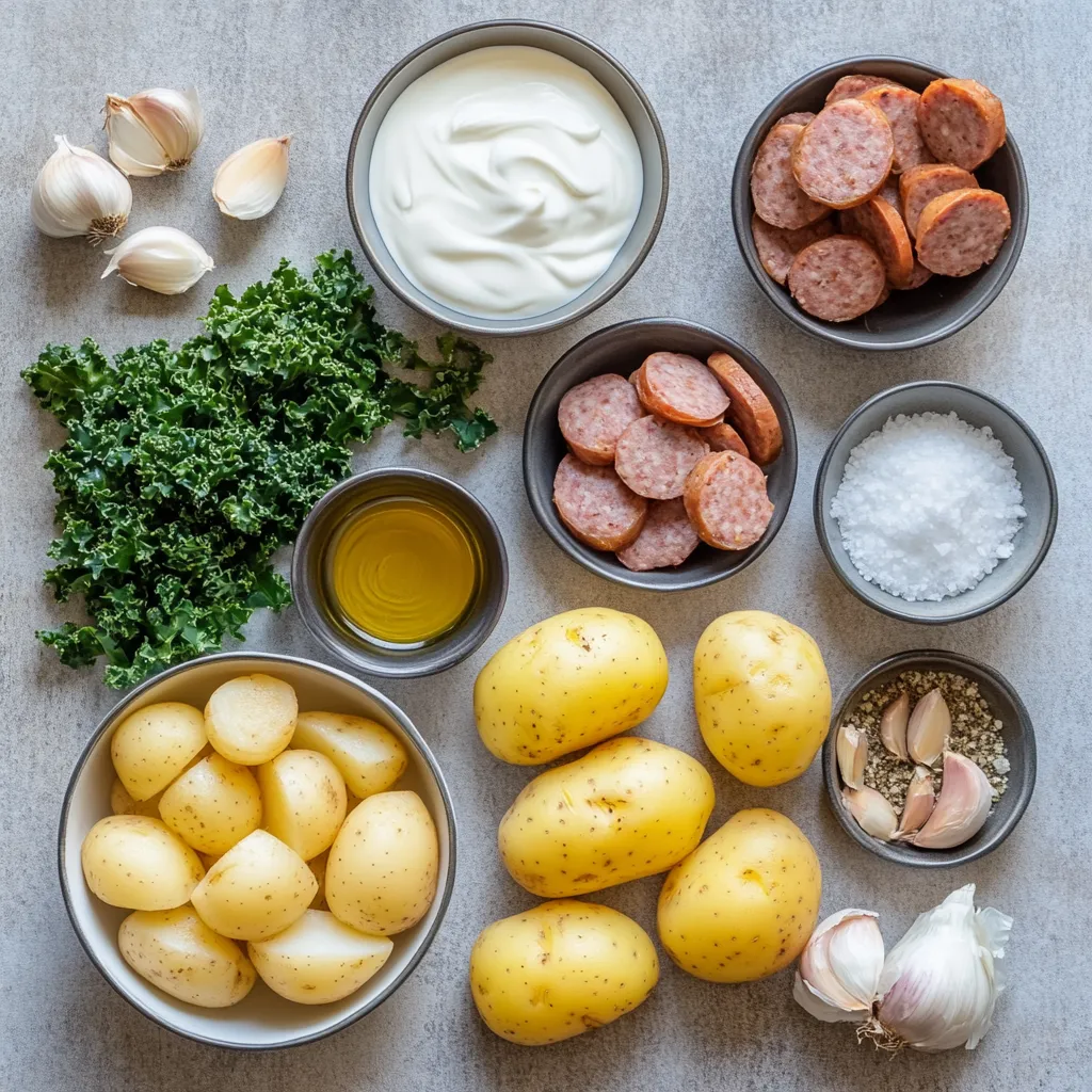This hearty sausage and potato kale soup is the perfect comfort food to warm up cold days. Rich with flavors from Italian sausage and fresh vegetables, it's a blend of nourishing ingredients that come together beautifully. Imagine cozy evenings spent enjoying a steaming bowl of this homemade soup, the aroma of garlic and sautéed onions wafting through your kitchen, creating an inviting atmosphere.