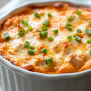 Fiery Buffalo Chicken Dip is a crowd-pleasing appetizer that perfectly blends the flavors of tangy buffalo sauce with creamy textures. This dish is not only simple to prepare but also makes for a delightful addition to any gathering, game day, or family get-together. The rich, spicy, and cheesy flavors make it an irresistible choice. As you dive into this creamy goodness, you’ll discover a complex balance of heat from the buffalo sauce combined with the comforting aspects of cream cheese and cheddar, creating an appetizer that’s both comforting and exciting.