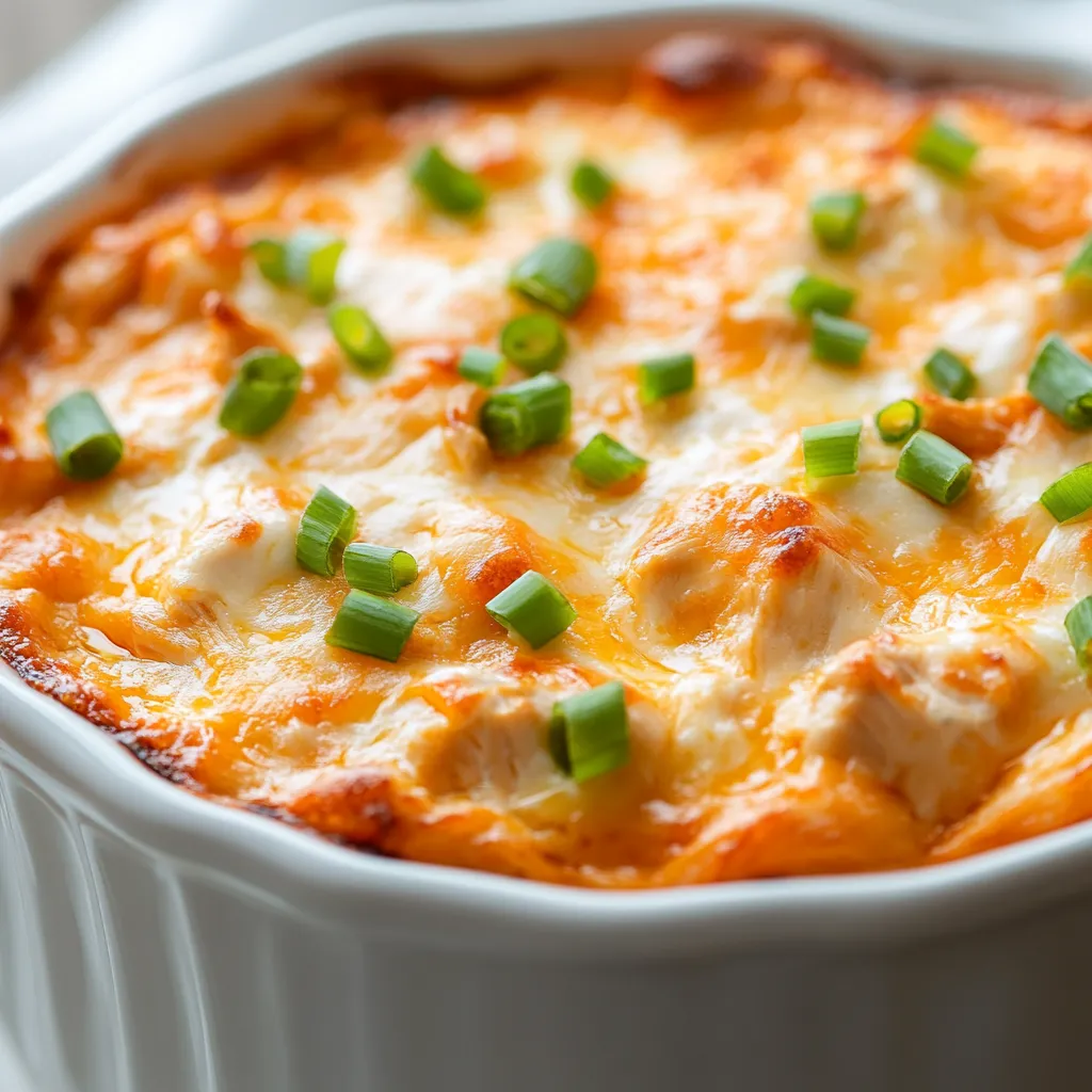 Fiery Buffalo Chicken Dip is a crowd-pleasing appetizer that perfectly blends the flavors of tangy buffalo sauce with creamy textures. This dish is not only simple to prepare but also makes for a delightful addition to any gathering, game day, or family get-together. The rich, spicy, and cheesy flavors make it an irresistible choice. As you dive into this creamy goodness, you’ll discover a complex balance of heat from the buffalo sauce combined with the comforting aspects of cream cheese and cheddar, creating an appetizer that’s both comforting and exciting.