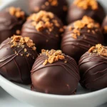 Introducing Butterfinger Bliss Bites, an indulgent treat combining the irresistible flavors of smooth peanut butter, crunchy Butterfinger candy, and rich chocolate. These bite-sized confections offer a delightful blend of sweet and salty, perfect for satisfying your sweet tooth or impressing guests at gatherings. With an easy preparation method and minimal ingredients, they are a fantastic addition to any dessert table.