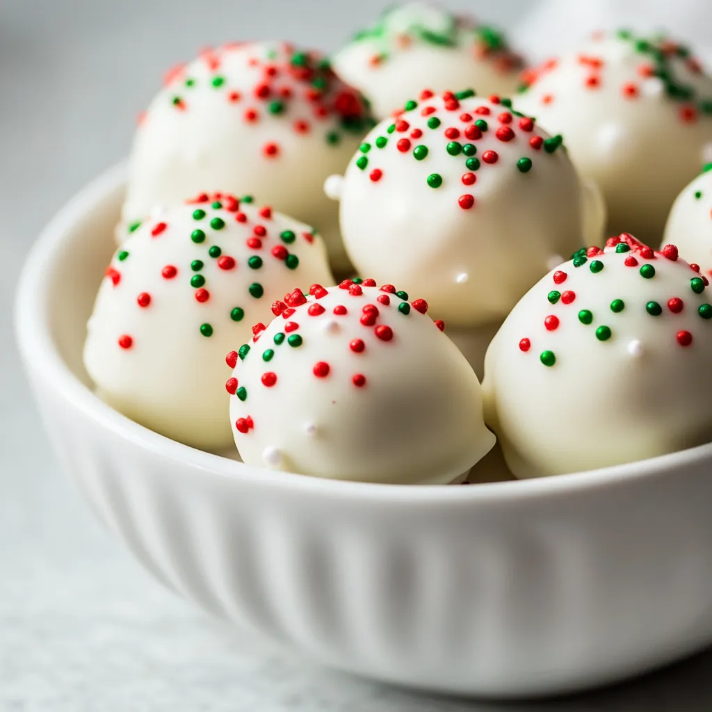 Delight in the joy of the holiday season with these Decadent Holiday Oreo Truffles. This recipe merges the beloved flavor of Oreo cookies with rich cream cheese and a minty white chocolate coating. Perfect for holiday gatherings or as a sweet gift, these truffles are a universally loved dessert that appeals to both the young and old. Infused with a festive spirit, they are not only delicious but also delightful to behold. The combination of flavors creates a rich, creamy center enveloped in a smooth white chocolate glaze, accented by a hint of peppermint that takes them over the top.