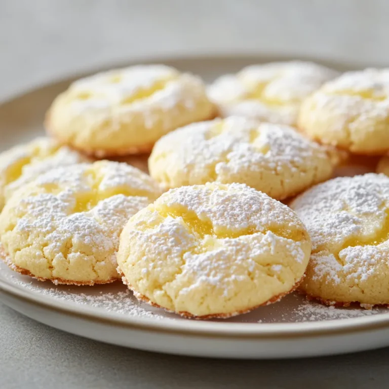The joy of baking something sweet and tangy often brings a refreshing twist to traditional desserts. Lemon Delight Gooey Cookies encapsulate this joy, combining a zesty lemon flavor with a gooey texture that melts in your mouth. These cookies, adorned with a sugary coating, strike a delightful balance between sweetness and acidity, making them an irresistible treat for lemon lovers. Whether you’re preparing for a special occasion, looking to impress guests, or simply indulging in a delicious homemade dessert, these cookies are sure to bring a burst of sunshine to your day.