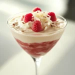 Delight your taste buds with the luxurious and visually stunning Creamy White Chocolate Raspberry Delight. This elegant cocktail combines the richness of white chocolate and the tartness of raspberries, creating a balance that is both indulgent and refreshing. Perfect for special occasions, this drink not only tantalizes the palate but also serves as a feast for the eyes. Every sip is a celebration, and its sophisticated presentation makes it an exceptional choice for cocktail parties, anniversaries, or cozy evenings at home.