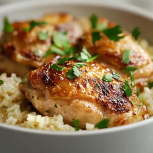 When it comes to preparing a meal that is not only satisfying but also bursting with flavor, nothing quite compares to savory, comforting dishes that warm both the body and the soul. One such delightful creation is Savory Smothered Chicken and Rice, a dish that epitomizes hearty home cooking with its rich layers of flavor and textural harmony. The juicy chicken thighs are infused with vibrant seasonings and nestled in fluffy rice, creating a wonderful balance that is perfect for any occasion.