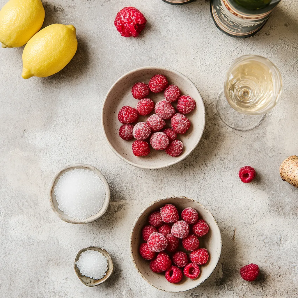 Introducing the Raspberry Sparkling Delight, a refreshing American beverage perfect for any occasion. This delightful drink is not only easy to prepare but also bursting with the vibrant flavors of fresh raspberries and zesty lemon. With summer around the corner, this drink is ideal for warm gatherings, brunches with friends, or simply enjoying a quiet afternoon on the patio. The sparkling elements, combined with the fruitiness of the raspberries and the tang of the lemon, create a lovely fizz that elevates this beverage’s appeal. It's the sort of drink that not only satisfies your thirst but also tantalizes your taste buds.