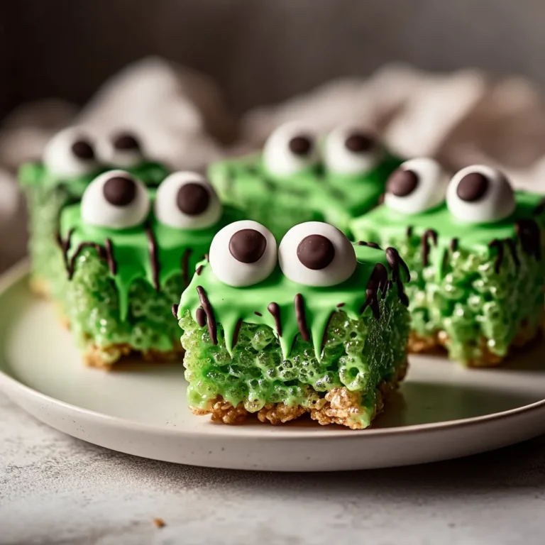 Understanding the joy of celebrating festivities with themed treats is essential, especially during Halloween. Crafting desserts that serve both the palate and the eyes can elevate any celebration. Frankenstein Rice Krispies Treats capture the essence of fun and creativity, transforming a classic dessert into a whimsical Halloween delight. These treats are not only easy to make but also bring an air of festivity and charm that appeals to both young and old.