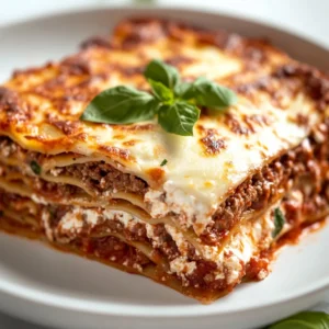 The festive season calls for hearty and comforting dishes, and nothing fits the bill quite like a rich, layered lasagna. This Festive Christmas Lasagna is packed with vibrant flavors and luscious textures that embody the spirit of celebration. With each forkful, you will experience the delightful combination of savory meat sauce, creamy cheeses, and tender pasta. Whether you are hosting a holiday dinner or simply looking to indulge in a comforting meal at home, this lasagna recipe is sure to impress your family and friends.