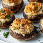 Savory Stuffed Mushrooms Delight is a mouthwatering appetizer that combines the earthy flavor of mushrooms with a rich, creamy filling. This dish showcases the versatility of mushrooms, elevating them beyond a simple side and transforming them into a centerpiece for any appetizer table. Perfect for gatherings, parties, or special occasions, these stuffed mushrooms are both simple to prepare and offer a delightful combination of textures and flavors that will surely impress your guests.