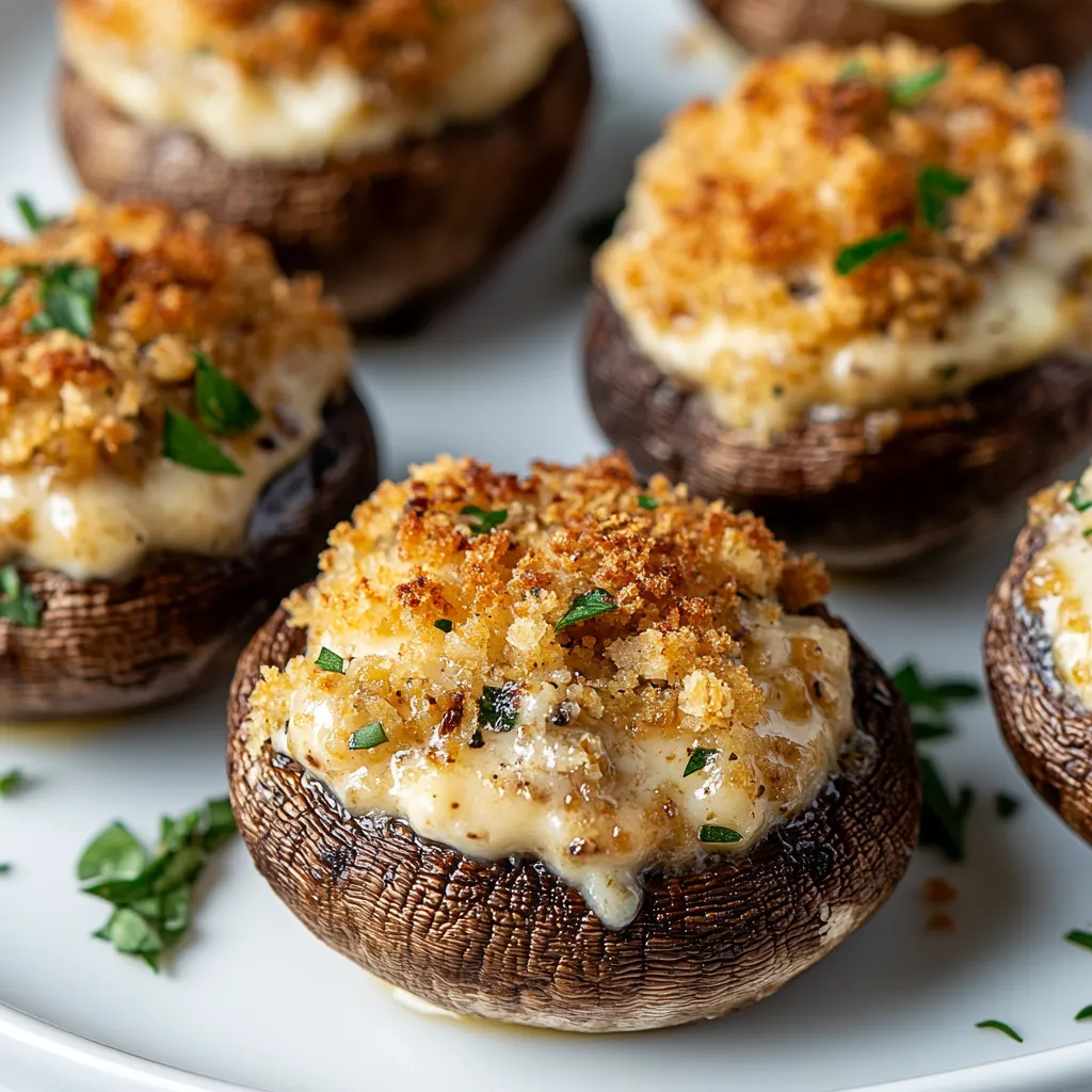 Savory Stuffed Mushrooms Delight is a mouthwatering appetizer that combines the earthy flavor of mushrooms with a rich, creamy filling. This dish showcases the versatility of mushrooms, elevating them beyond a simple side and transforming them into a centerpiece for any appetizer table. Perfect for gatherings, parties, or special occasions, these stuffed mushrooms are both simple to prepare and offer a delightful combination of textures and flavors that will surely impress your guests.